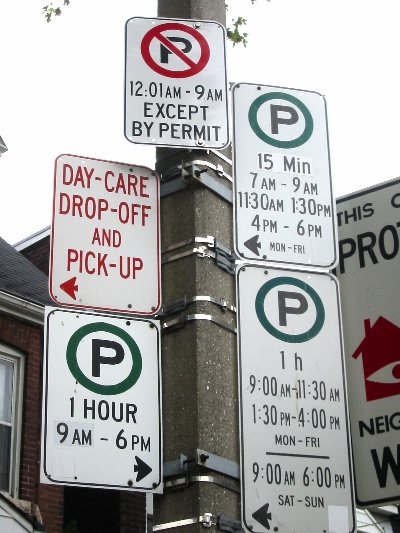 Parking Signs